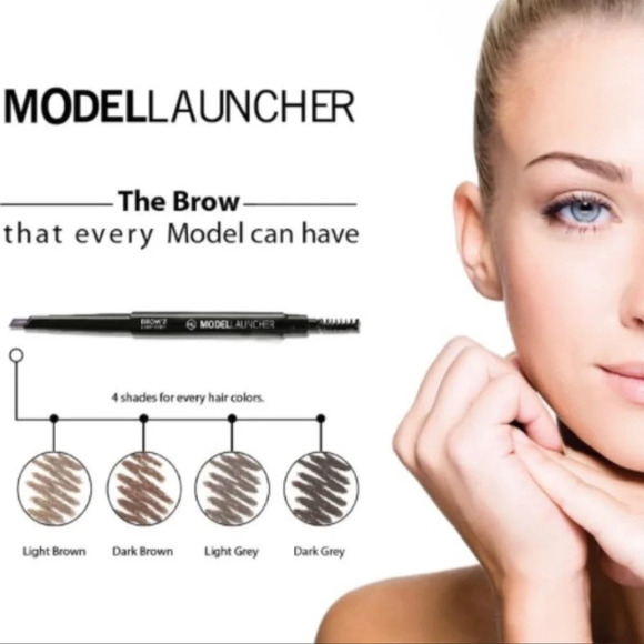 Model Launcher eyebrow pencil in taupe, NWT - Picture 2 of 7